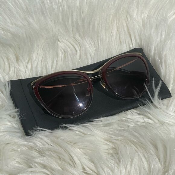Miu Miu SMU51P Gold & Purple Gradient Cat Eye Sunglasses main image 9